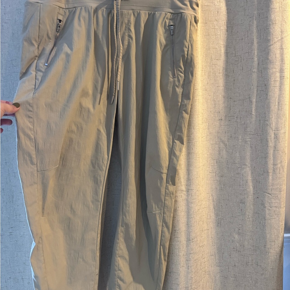 Athleta Light Tan Joggers